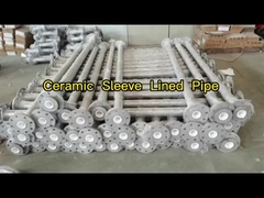 SUS304 Seramik kaplı dirsekler Seramik kaplı çelik boru korozyon direnci seramik kolye kaplı boru