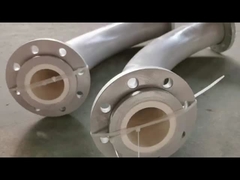 Beyaz Yüksek Alüminyum Seramik Kelepçeler Isı Direnci Giyim Direnci