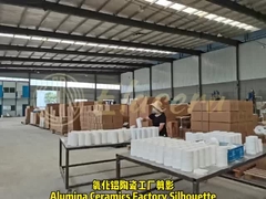 Alümina Keramik boru Kullanım Dayanıklı Beyaz Keramik Yüzük Kullanım Dayanıklı Alümina Keramik Koltuk