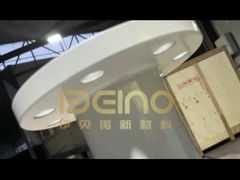 Yüksek Alümina Seramik Kaplı Bend Endüstriyel Kimyasal Dayanıklılık