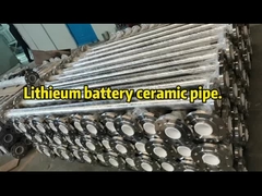 Korozyona dayanıklı seramik elbise kaplı boru Maden endüstrileri için alüminyum boru