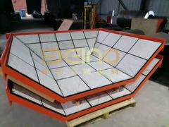 Alüminyum Paraşüt Kullanım Kaplamaları Endüstriyel Seramik Kompozit Kaplama Kauçuk