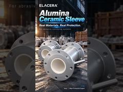 Lityum Pil Tozu Taşıma için Paslanmaz Çelik Seramik Kılıflı Boru